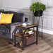 Masa living Industrial Design Rustic brown